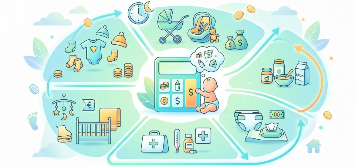 Koszty utrzymania niemowlaka: Miesięczne zestawienie wydatków