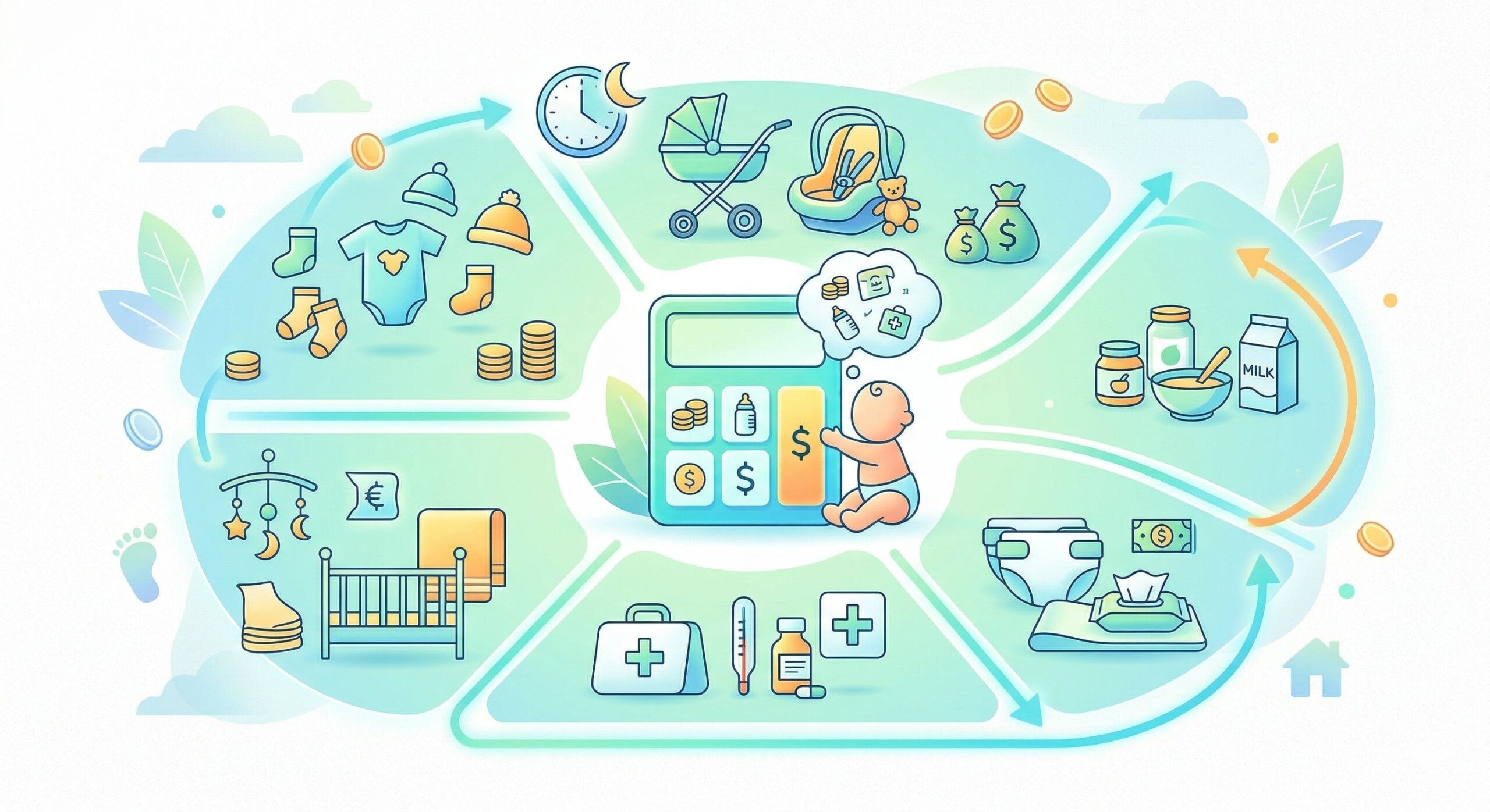 Koszty utrzymania niemowlaka: Miesięczne zestawienie wydatków